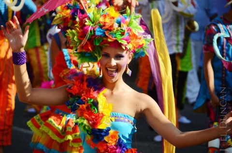 Bright Colors of Feria de Las Flores