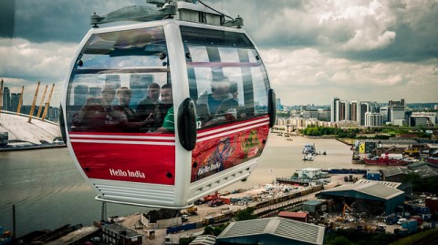 The Thames River Cable Car