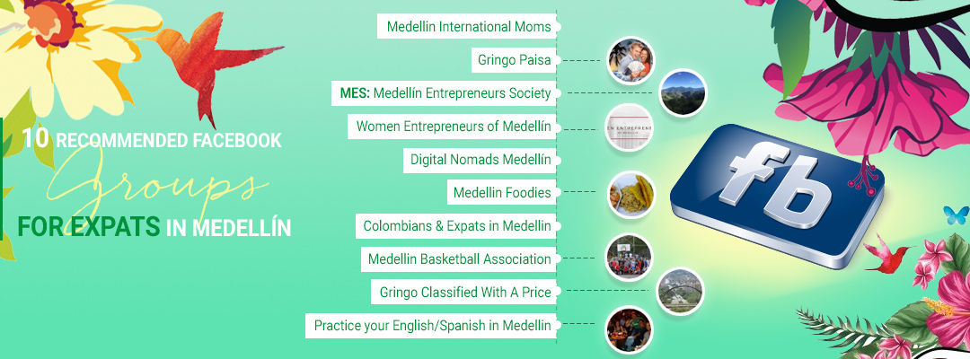 best facebook groups for expats in medellin